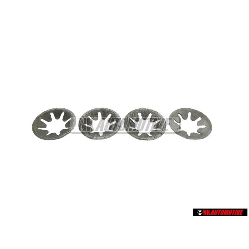 4x VW Original Arandela De Seguridad - 321601160