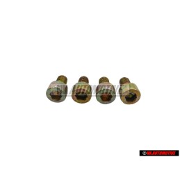 4x VW Original Tornillo Cilindrico Con Cabeza De Hexagono Interior - N 0147506