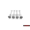 4x VW Original Pasador Fijacion - 6N0609579