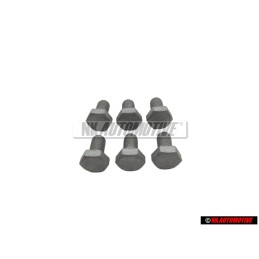 6x VW Original Tornillo Hexagonal - N 90529301