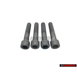 4x Audi Original Tornillo Cilindrico Con Cabeza De Hexagono Int. 