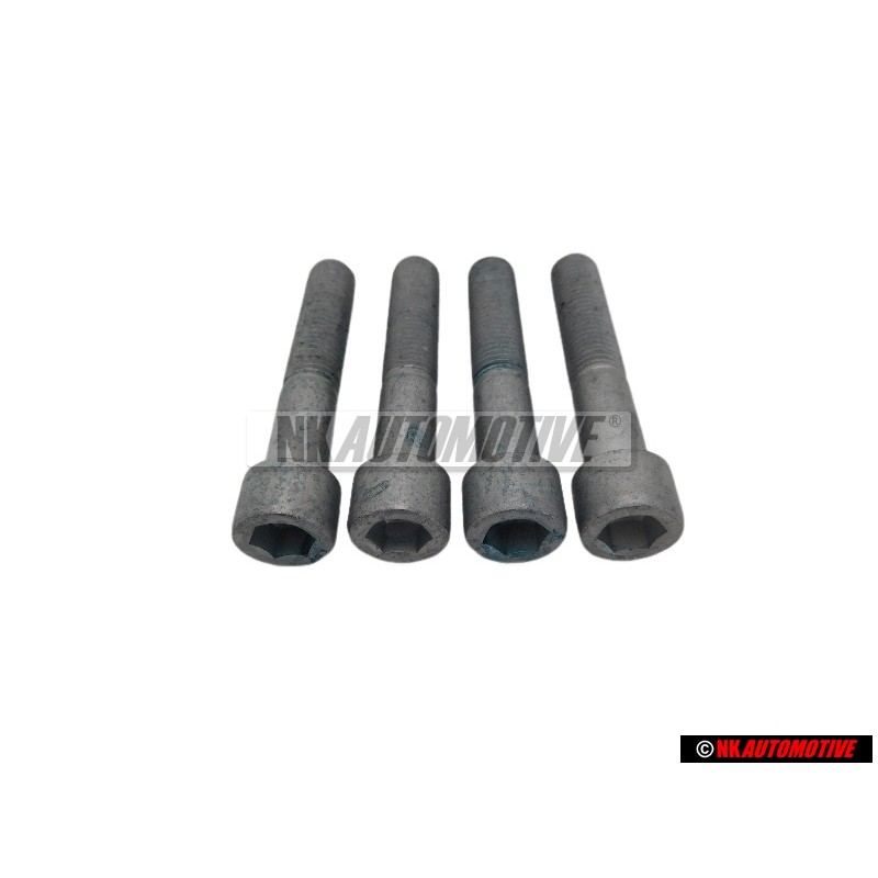 4x Audi Original Tornillo Cilindrico Con Cabeza De Hexagono Int. 