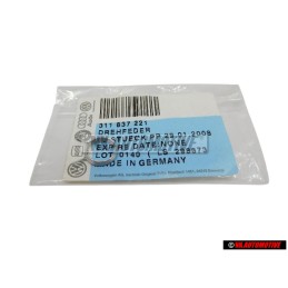VW Original Muelle Giratorio - 311837221