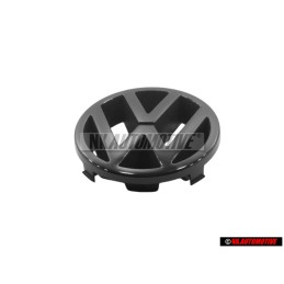 VW Original Frente Simbolo Insignia Emblema Negro - 251853601A