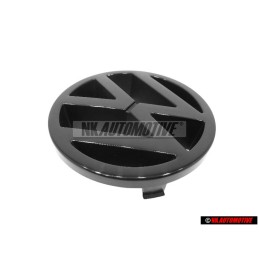 VW Original Frente Simbolo Insignia Emblema Negro - 251853601A