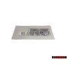 VW Original R5 Trasero Rotulo Insignia Emblema Cromo - 7L6853675