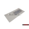VW Original R5 Trasero Rotulo Insignia Emblema Cromo - 7L6853675