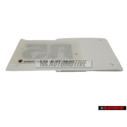 VW Original R5 Trasero Rotulo Insignia Emblema Cromo - 7L6853675