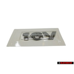 VW Original 16V Trasero Rotulo Insignia Emblema Cromo - 6N0853675A 739