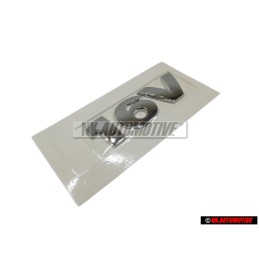VW Original 16V Trasero Rotulo Insignia Emblema Cromo - 6N0853675A 739