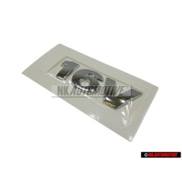 VW Original 16V Trasero Rotulo Insignia Emblema Cromo - 6N0853675A 739
