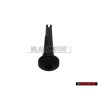 VW Original Guia P. Apoyacabezas, Regulable Negro Satinado - 811881939 01C