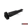 VW Original Guia P. Apoyacabezas, Regulable Negro Satinado - 811881939 01C