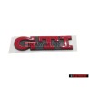 VW Original GTI Trasero Rotulo Insignia Emblema Rojo - 1H6853687AJQN5