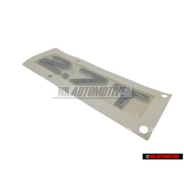 Audi Original 2.7T Trasero Rotulo Insignia Emblema Cromo - 4B0853743R 2ZZ