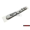 VW Original GOLF Trasero Rotulo Insignia Emblema Cromo - 1H6853687AHZ10