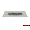 VW Original 4MOTION Trasero Rotulo Insignia Emblema Cromo Rojo - 2H0853675E GQF
