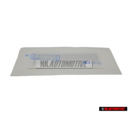 VW Original 4MOTION Trasero Rotulo Insignia Emblema Cromo Rojo - 2H0853675E GQF