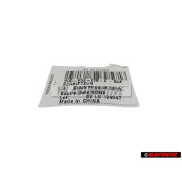 VW Original 4MOTION Trasero Rotulo Insignia Emblema Cromo Rojo - 2H0853675E GQF