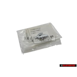 VW Original RABBIT Trasero Rotulo Insignia Emblema Cromo - 1J0853675AK739