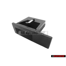 VW Original Cenicero Negro Satinado - 191857961 01C