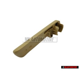 VW Original Empunadura P. Cable Desbloqueo Cierre Capo Beige - 1J2823533C 3PT