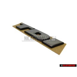 VW Original TDI Trasero Rotulo Insignia Emblema Cromo - 701853675B Z10