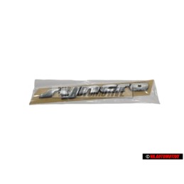 VW Original SYNCRO Trasero Rotulo Insignia Emblema Cromo - 701853675A Z10