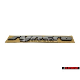 VW Original SYNCRO Trasero Rotulo Insignia Emblema Cromo - 701853675A Z10
