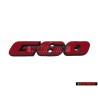 VW Original G60 Frente Rotulo Insignia Emblema Rojo - 535853679 QN5