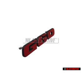 VW Original G60 Frente Rotulo Insignia Emblema Rojo - 535853679 QN5