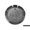 VW Original Tapa Protectora Negro Satinado/Brillo Cromo - 1J0601171 XRW