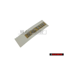 VW Original 2.0 TDI Trasero Rotulo Insignia Emblema Cromo - 3AA853675E 739