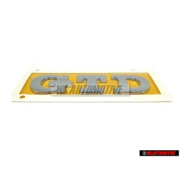 VW Original GTD Trasero Rotulo Insignia Emblema Cromo - 5G0853675R 2ZZ