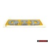 VW Original GTD Trasero Rotulo Insignia Emblema Cromo - 5G0853675R 2ZZ