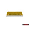 VW Original GTD Trasero Rotulo Insignia Emblema Cromo - 5G0853675R 2ZZ
