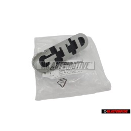 VW Original GTD Frente Rotulo Insignia Emblema Cromo - 5G0853679R IDJ