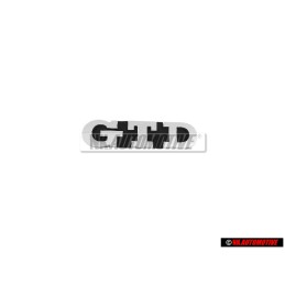 VW Original GTD Frente Rotulo Insignia Emblema Cromo - 5G0853679R IDJ
