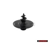 VW Original Boton P. Esterilla Piso Negro Satinado - 3D0864812A B41
