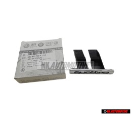 Audi Original QUATTRO Frente Rotulo Insignia Emblema Cromo - 4E0853736A 2ZZ