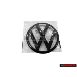 VW Original Frente Simbolo Insignia Emblema Negro - 1J0853601A 041