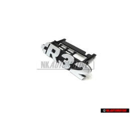 VW Original R32 Frente Rotulo Insignia Emblema Cromo - 1J6853679D PWV