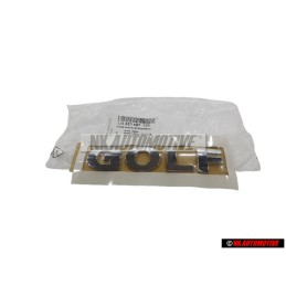 VW Original GOLF Trasero Rotulo Insignia Emblema Cromo - 1J6853687 739