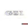 VW Original GTI Trasero Rotulo Insignia Emblema Cromo - 6N0853675 739