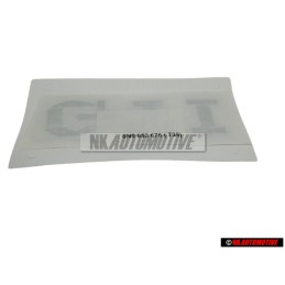VW Original GTI Trasero Rotulo Insignia Emblema Cromo - 6N0853675 739