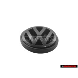 VW Original Trasero Simbolo Insignia Emblema Negro - 191853601J XZ1