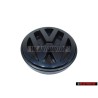 VW Original Trasero Simbolo Insignia Emblema Negro - 191853601J XZ1