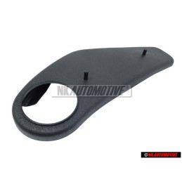 VW Original Revestimiento Con Orificio Negro Satinado - 1H0881477A 01C