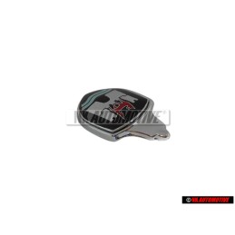 VW Original Wolfsburg Ultima Frente Rotulo Insignia Emblema - 1BM853601B