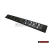 VW Original VOLKSWAGEN Trasero Rotulo Insignia Emblema - 171853685A FQ8